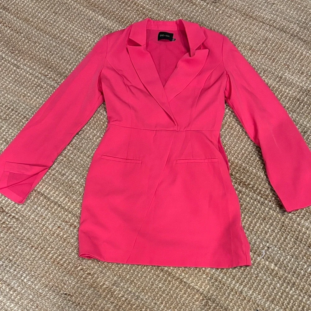 DO+BE Pink Long Sleeve Dress - Picture 1 of 3